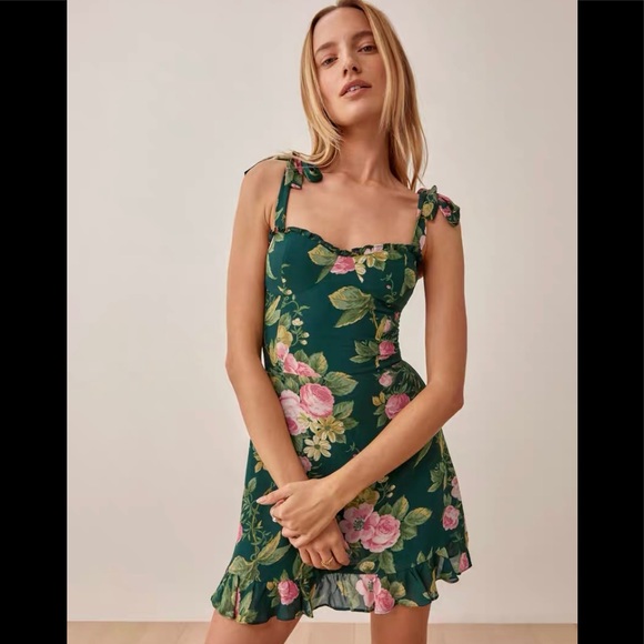 Reformation Christine Dress  Authentic - Picture 5 of 14